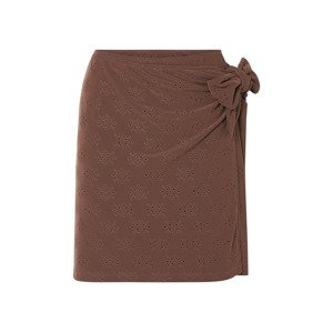 esmara® Dámská zavinovací sukně (hnědá, XS (32/34))
