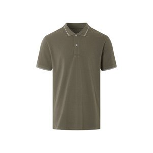 Livergy® Pánské polotriko "Regular Fit" (olivová, XXL (60/62))