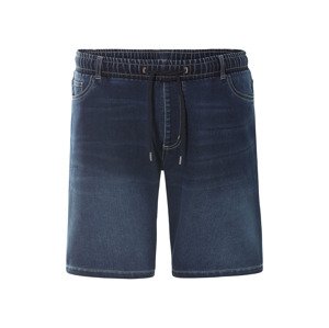 Livergy® Pánské bermudy XXL „Sweat Denim“ (tmavě modrá, 3XL (64/66))