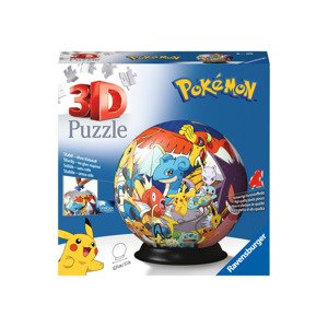 Ravensburger 3D puzzle míč, 73 dílků (Pokémon)