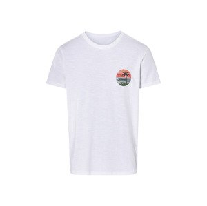 Livergy® Pánské triko, z čisté bavlny (bílá, XL (56/58))