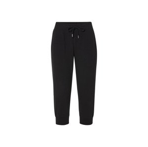 esmara® Dámské capri kalhoty (černá, Xs(32/34))