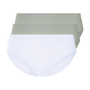 esmara® Dámské bezešvé kalhotky, 3 kusy (mintová/bílá, M (40/42))