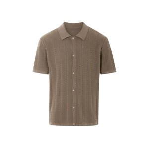 Livergy® Pánská volnočasová košile (hnědá, L (52/54))