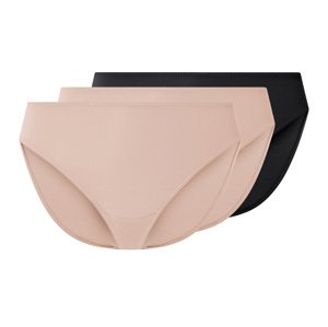 esmara® Dámské kalhotky, 3 kusy (černá/béžová, S(36/38))