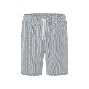 Livergy® Pánské teplákové bermudy (černá/bílá, L (52/54))