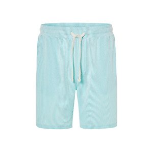 Livergy® Pánské teplákové bermudy (modrá/bílá, S (44/46))