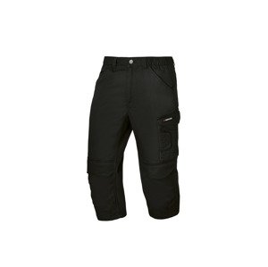 Parkside® Pánské pracovní kalhoty, zkrácená délka (černá, 48)