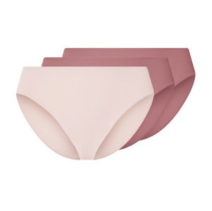 esmara® Dámské kalhotky, 3 kusy (růžová / světle růžová, Xxl(52/54))