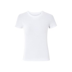 esmara® Dámské vroubkované triko (bílá, L (44/46))