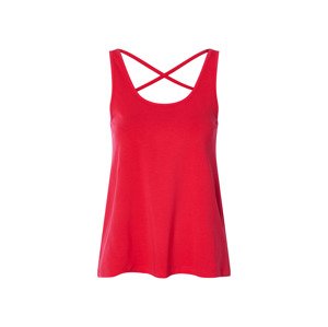 esmara® Dámský top s BIO bavlnou (červená, XS (32/34))