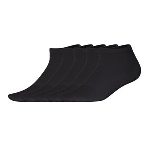 esmara® Dámské nízké ponožky s BIO bavlnou, 5 párů (černá, 39/42)