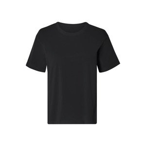 esmara® Dámské triko s BIO bavlnou (černá, M(40/42))