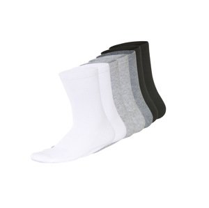 esmara® Dámské ponožky s BIO bavlnou, 7 párů (bílá/šedá/černá, 39/42)