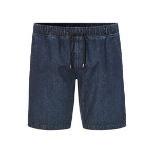 Livergy® Pánské džínové kraťasy, s postranními kapsami (tmavě modrá, XL (56/58))