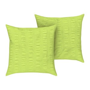 Livarno home Potah na polštář, 60 x 50 cm, 2 kusy (zelená)