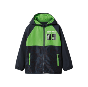 Chlapecká bunda, Minecraft (zelená / navy modrá, 122/128)