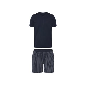 esmara Men Pánské pyžamo (navy modrá / modrá / pruhovaná, XXL (60/62))
