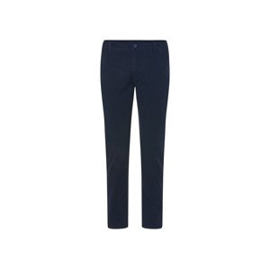 Livergy® Pánské chino kalhoty, normální výška pasu (navy modrá, L(52/54))