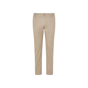 Livergy® Pánské chino kalhoty, normální výška pasu (béžová, L(52/54))