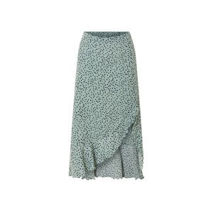 esmara® Dámská zavinovací midi sukně (zelená, S(36/38))