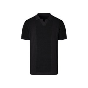 Livergy® Pánské polotriko (černá, M (48/50))