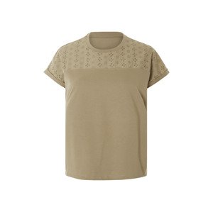 esmara® Dámské triko (khaki, S(36/38))