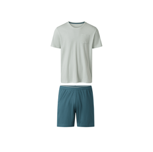 esmara® Pánské pyžamo (béžová/zelená, XL (56/58))