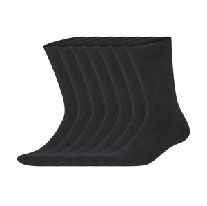 Livergy® Pánské ponožky s BIO bavlnou, 7 párů (černá, 39-42)