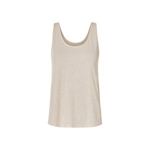 esmara® Dámský lněný top (béžová, Xs(32/34))