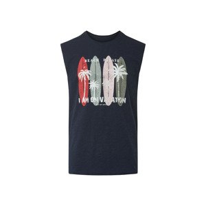 esmara® Pánský nátělník (navy modrá, XL (56/58))