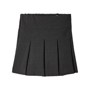 Dívčí skládaná sukně (šedá, 140)