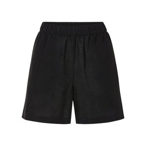 esmara® Dámské šortky s podílem lnu (černá, 36)