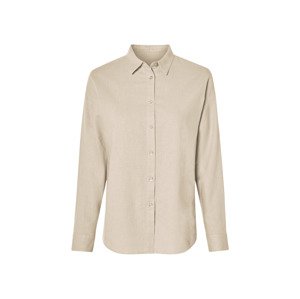 esmara® Dámská lněná blůza (béžová, 34)