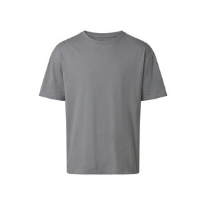 esmara® Pánské oversize triko (světle šedá, XL (56/58))