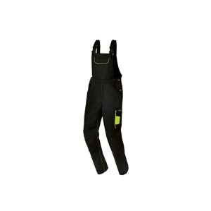 Parkside® Pánské pracovní kalhoty s laclem (černá, 54)