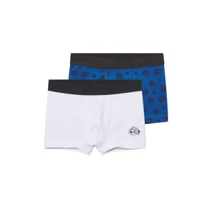 Chlapecké boxerky, 2 kusy (bílá/modrá, 110/116)
