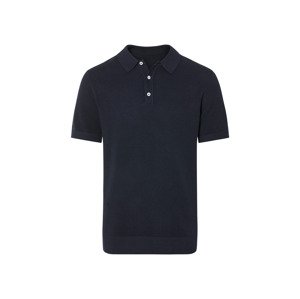 esmara® Pánské polotriko, jemný úplet (navy modrá, S (44/46))