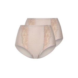 esmara® Dámské kalhotky s krajkou, 2 kusy (růžová, Xl(48/50))