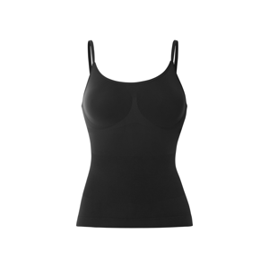 esmara® Dámský bezešvý tvarující top (černá, L(44/46))