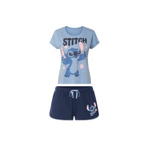 Dámské pyžamo, z čisté bavlny (Stitch, Xs(32/34))