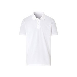 esmara® Pánské polotriko s BIO bavlnou (bílá, L (52/54))