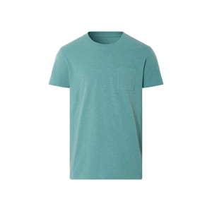 esmara® Pánské triko s BIO bavlnou (modrá, XL (56/58))