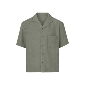 esmara® Pánská košile, volný střih (zelená, M (39/40))