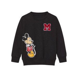 Chlapecká mikina (Mickey Mouse / černá, 122/128)