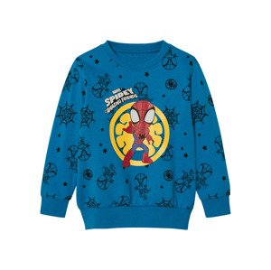 Chlapecká mikina (Spiderman/modrá, 110/116)