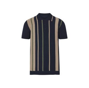 esmara® Pánské pletené polotriko (modrá, L (52-54))