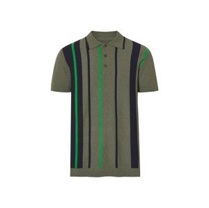 esmara® Pánské pletené polotriko (zelená, L (52-54))