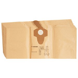Parkside® Filtrační sáčky PFT 30 A1, 10 kusů / Filtrační sáčky z netkané textilie Pvft 30 A1, 4 kusy / Filtrační sáček Pfbw 30 A1 (filtrační sáčky, 10