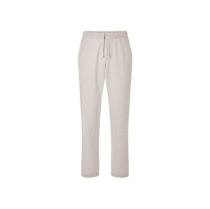 esmara® Pánské kalhoty s podílem lnu (béžová, XL (56/58))